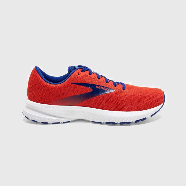 Tenis Brooks Launch 7 - Zapatillas Para Correr En Asfalto Hombre - Rojas (XKUZ-04768)